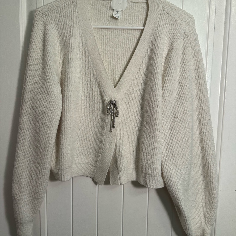 H&M White Women's Sweater
